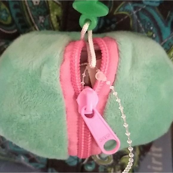 🦥 Sloth plush keychain zipper pouch + 🎁Bonus kawaii scoop mix💕 animal jam radz - Picture 5 of 9